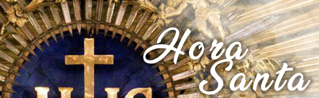 Hora santa vocacional del Papa Francisco