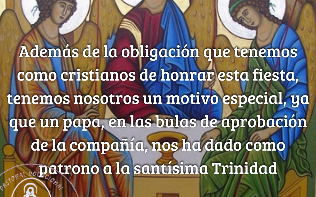 Solemnidad de la Santísima Trinidad