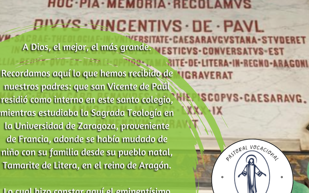 Vicente de Paúl estudió en España