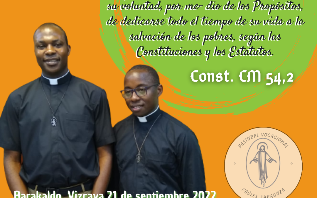 Enhorabuena a los cohermanos