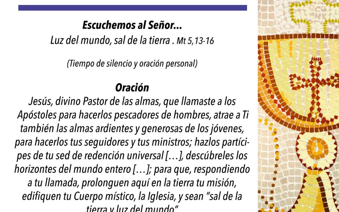 Esta cuaresma 2024. Rezamos por las vocaciones