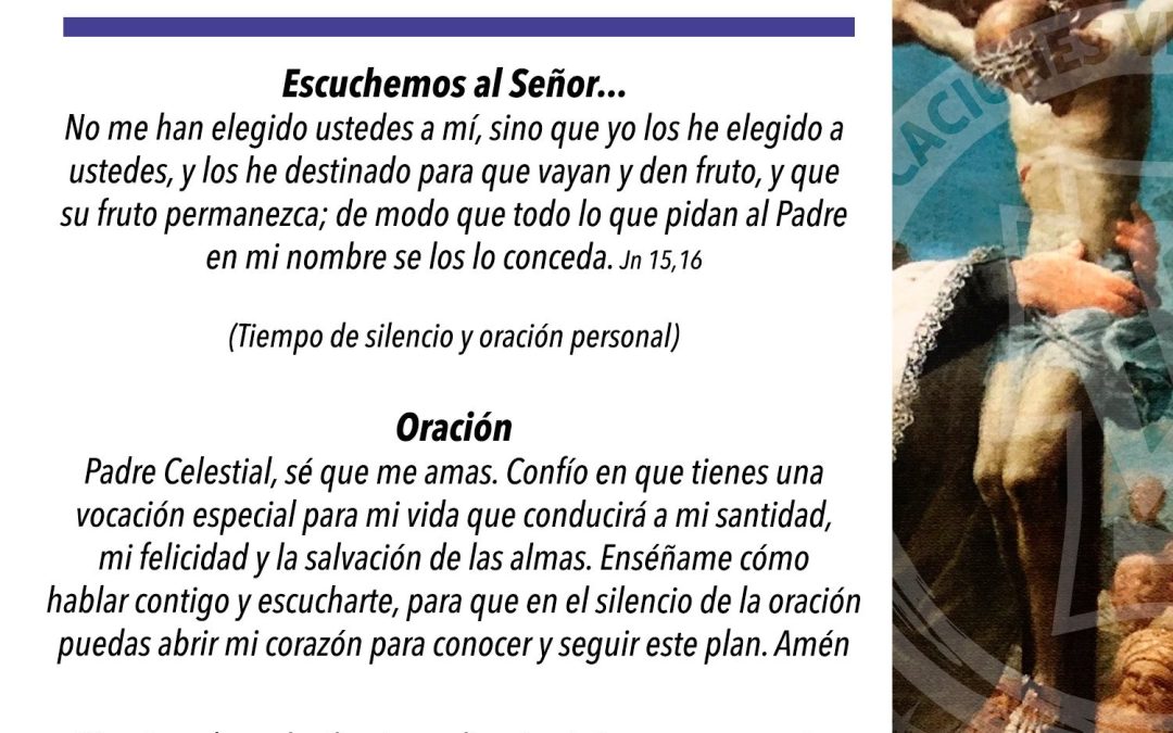 Rezamos por los futuros misioneros ante el Llamante