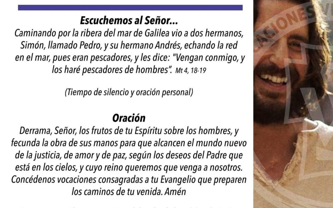 Rezamos ante el Llamante por las nuevas vocaciones