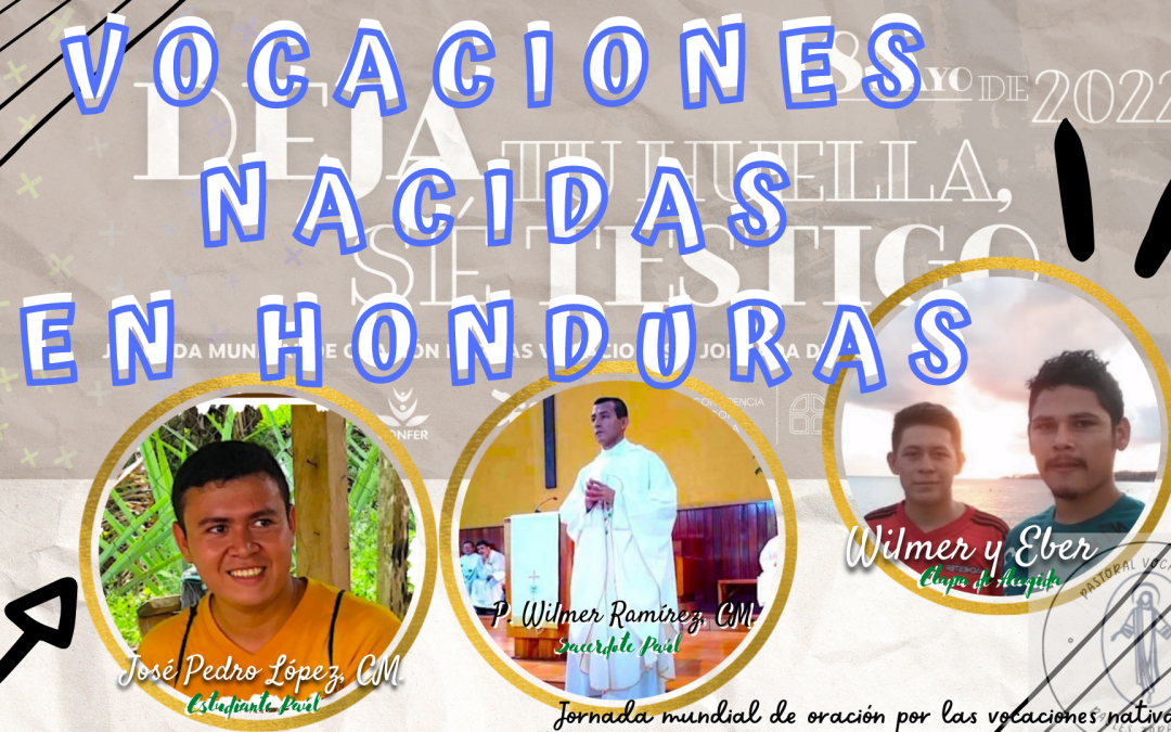 Vocaciones nacidas en la misión de Honduras